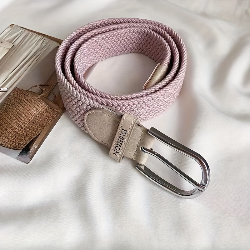 6 Colors Elastic Drawstring Waistband Lace up Student Cloth Strap